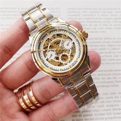 Leisure man belt mechanical watch