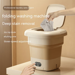 Mini Folding Washing Machine Small Household Automatic Washing Machine