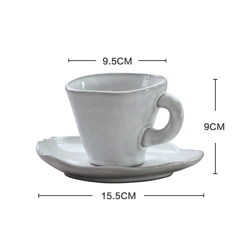 Irregular ceramic tableware