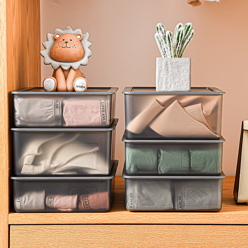 Stacked Storage Box Underwear Bra Socks Storage Box Storage Wardrobe Storage