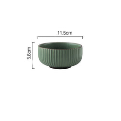 Wind Simple Bowl And Plate Combination Tableware And Tableware